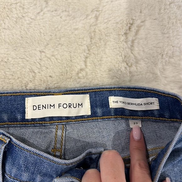 Denim Forum Yoko Bermuda Short - Picture 3 of 3